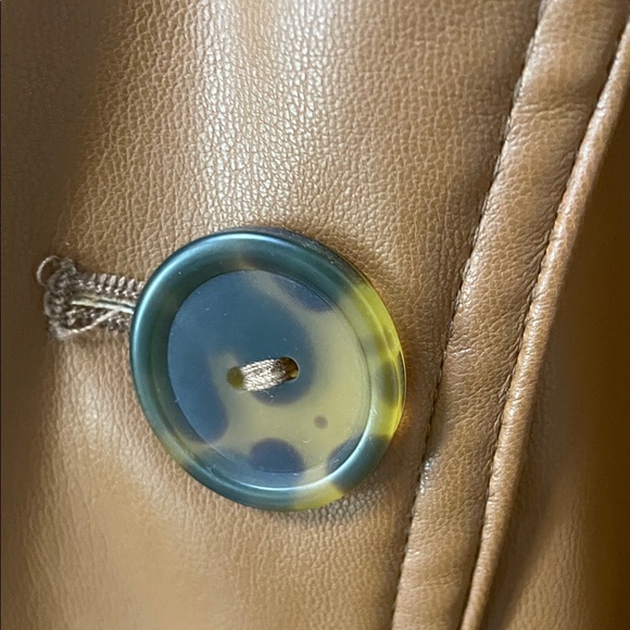 Women's Brown Trench Coat - Picture 7 of 9